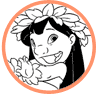 Lilo coloring page