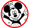 Mickey Mouse birthday coloring page