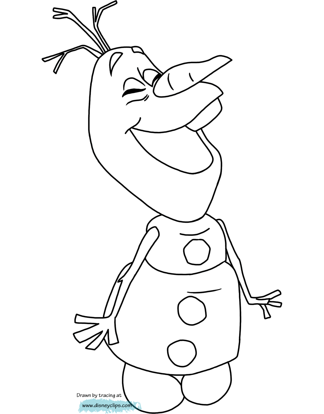Frozen Coloring Pages 3 Disney Book Page Olaf Summer