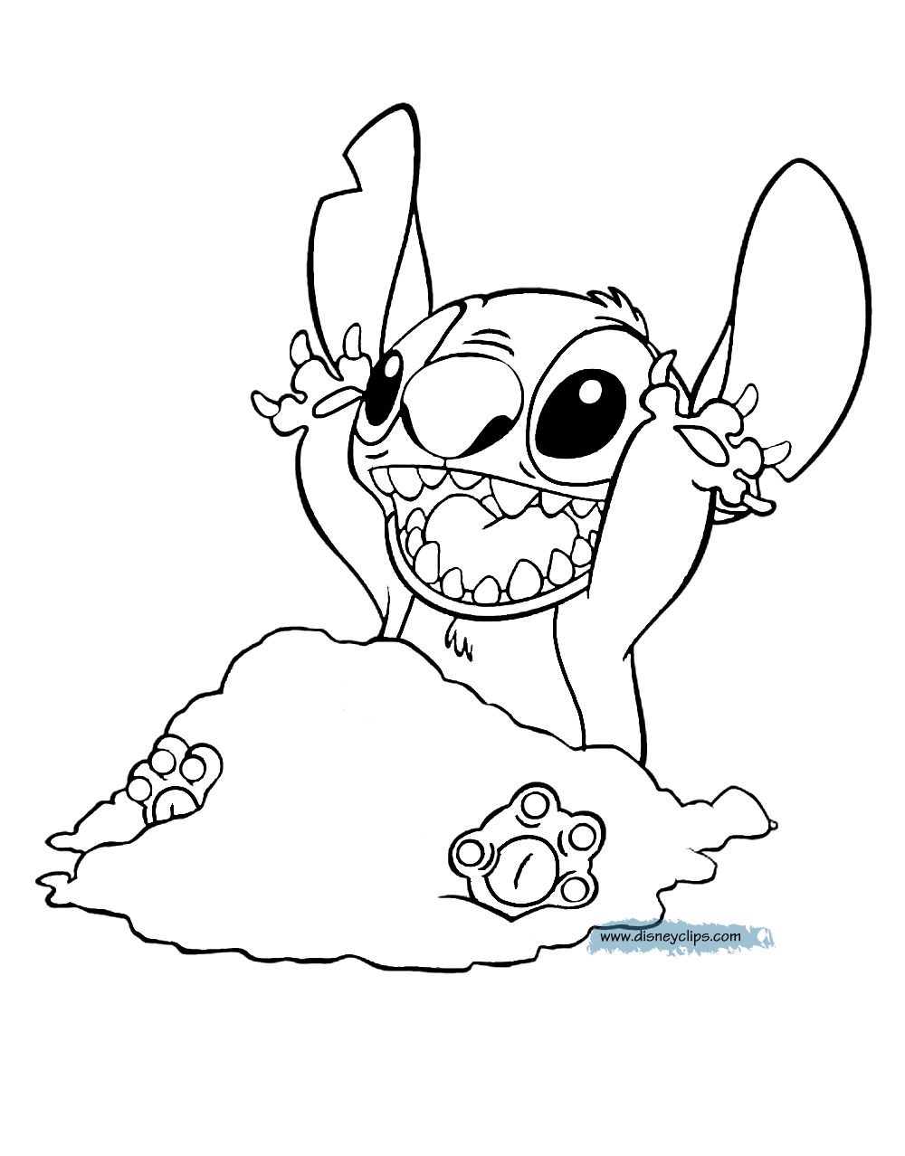 Lilo and Stitch Coloring Pages 21   Disneyclips.com