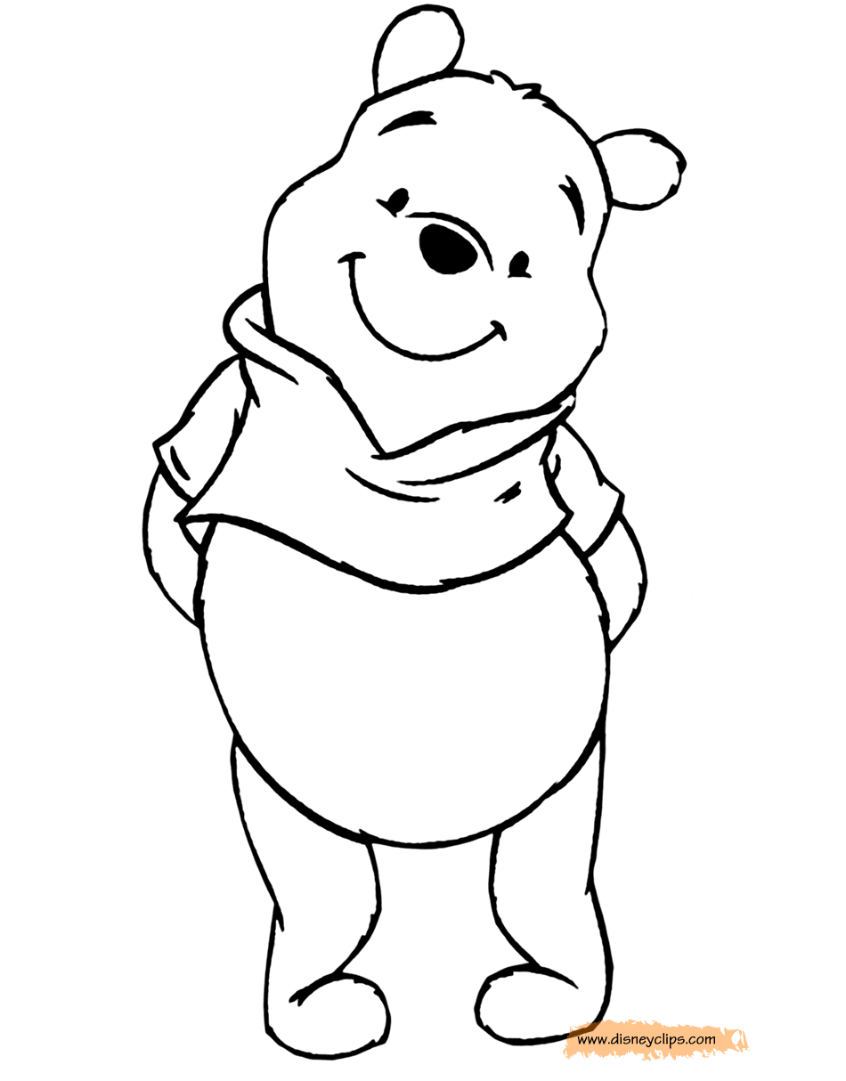 Misc. Winnie the Pooh Coloring Pages 20   Disneyclips.com