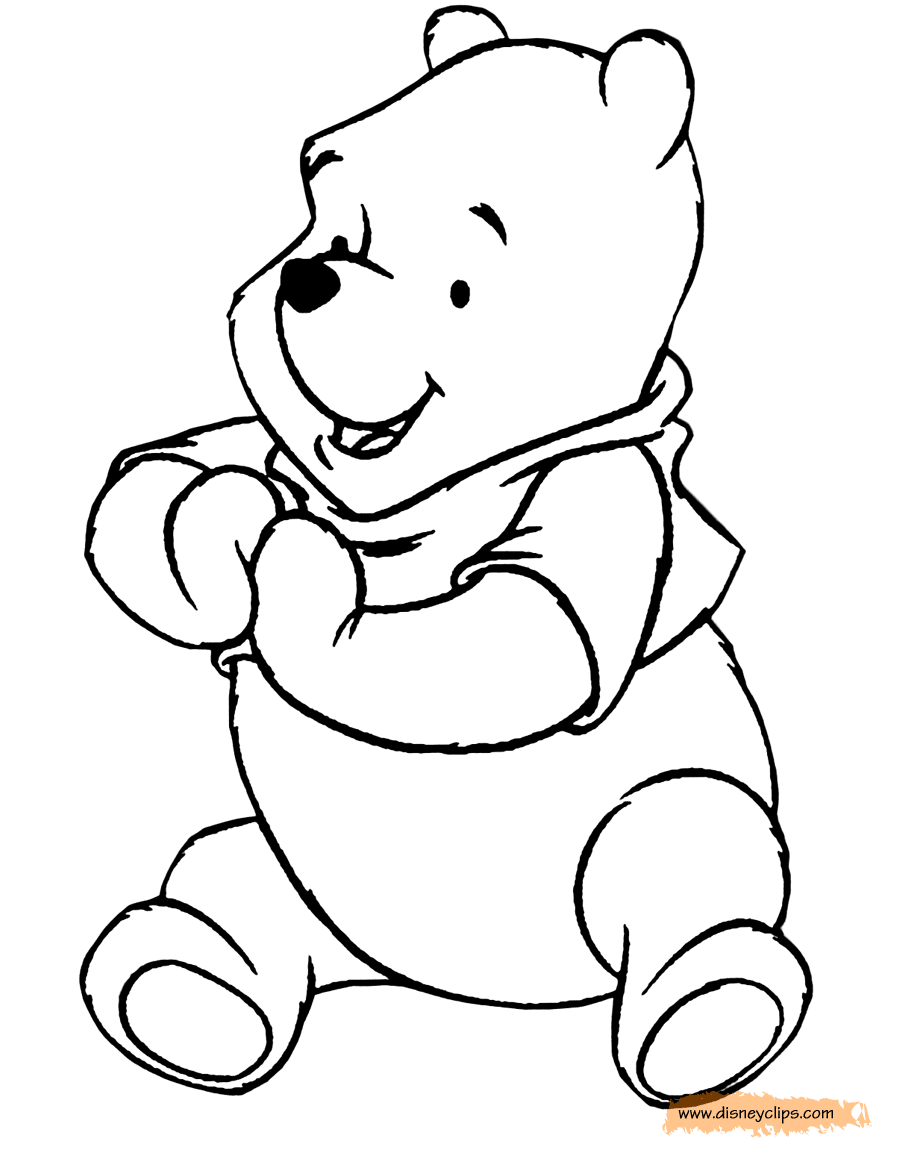 Download Winnie the Pooh Coloring Pages 5 | Disney's World of Wonders