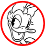 Daisy Duck coloring page