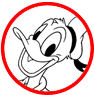 Donald Duck coloring page
