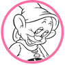 Dopey coloring page