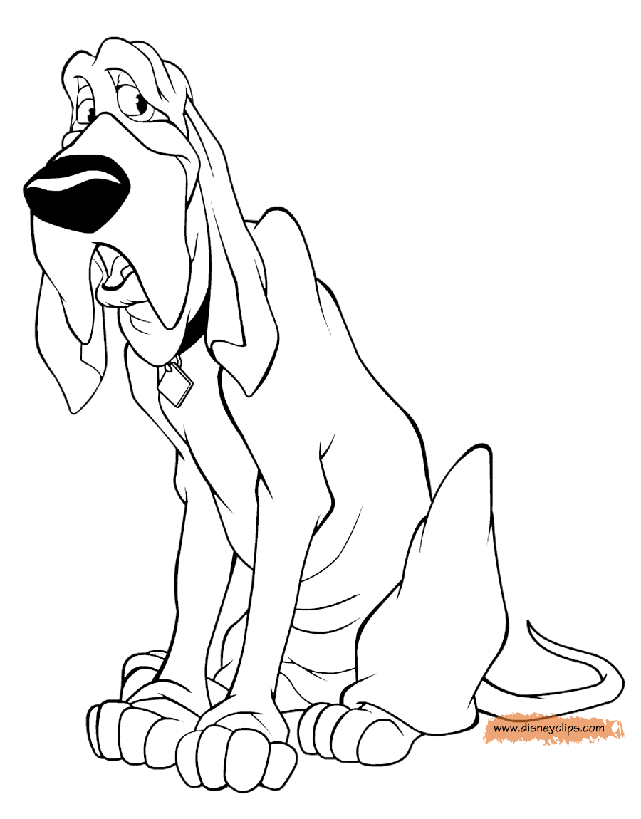 coloring page Trusty