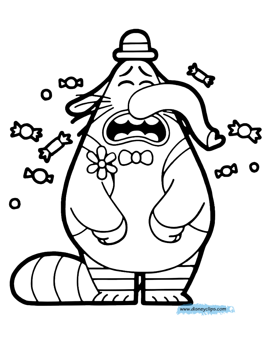 26 best ideas for coloring | Joy Inside Out Coloring Page