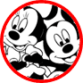 Mickey Mouse and friends coloring page