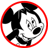 Mickey Mouse coloring page