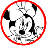 Mickey and Minnie Mouse coloring page