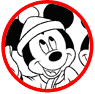 Mickey and Minnie Mouse coloring page