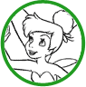 Tinker Bell coloring page