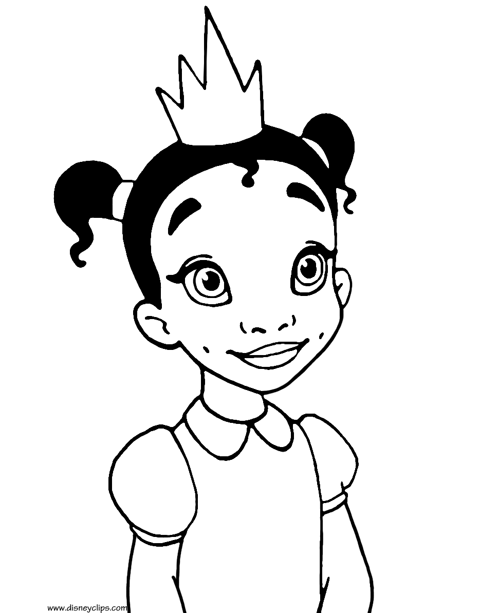 The Princess and the Frog Coloring Pages | Disneyclips.com