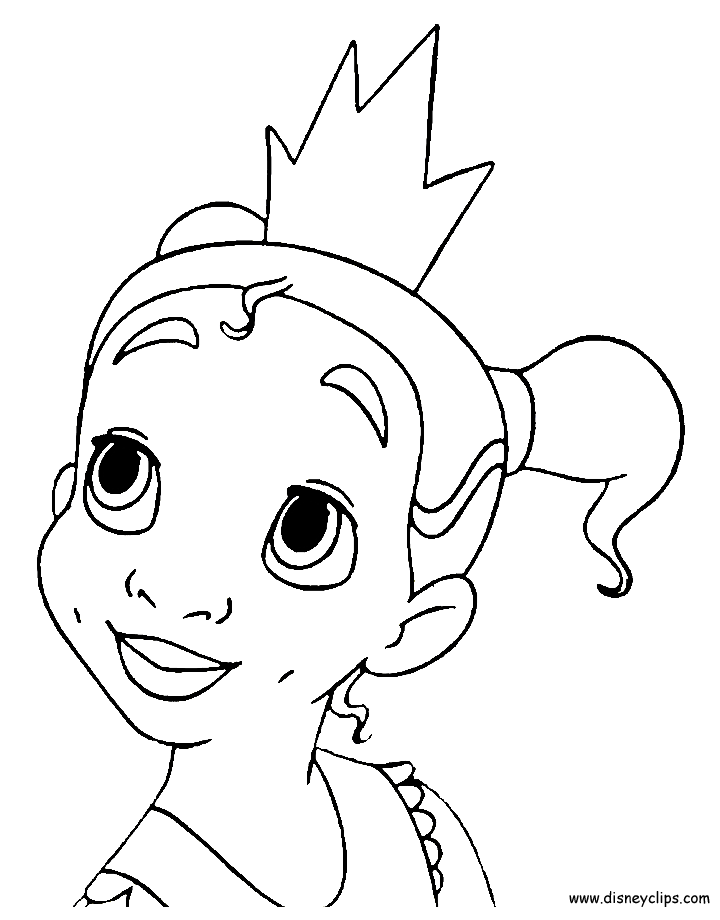 The Princess and the Frog Coloring Pages | Disney's World ...