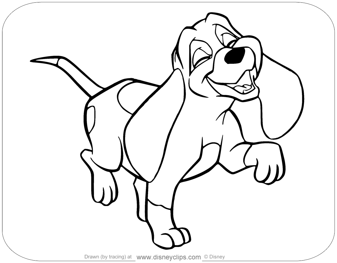 26+ Fox And The Hound Coloring Pages