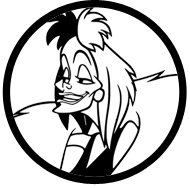 Cruella De Vil coloring page