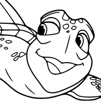 Finding Nemo coloring page
