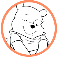 Winnie the Pooh coloring page