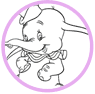 Dumbo coloring page