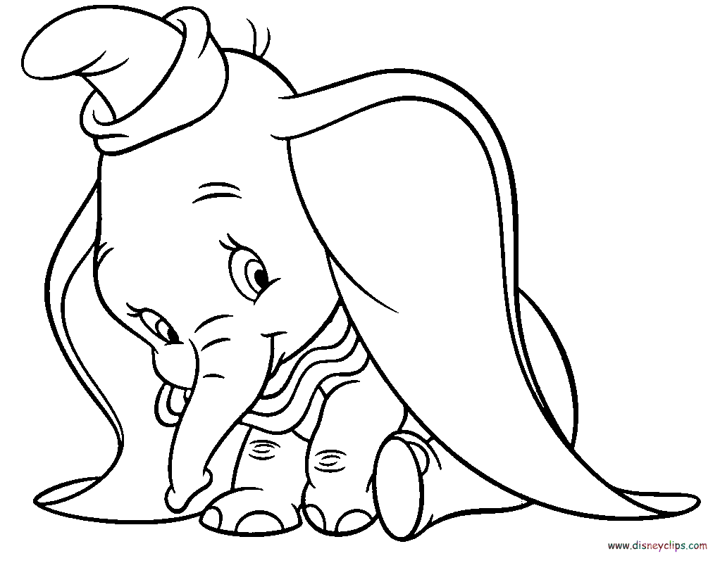 Dumbo Coloring Pages | Disney's World of Wonders