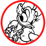 Daisy Duck coloring page