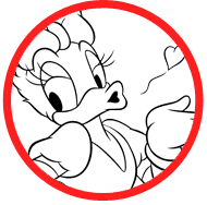 Daisy Duck coloring page