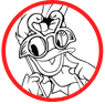 Daisy Duck coloring page