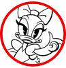 Daisy Duck coloring page