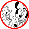 Minnie Mouse and Daisy Duck coloring page