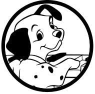 101 Dalmatians coloring page