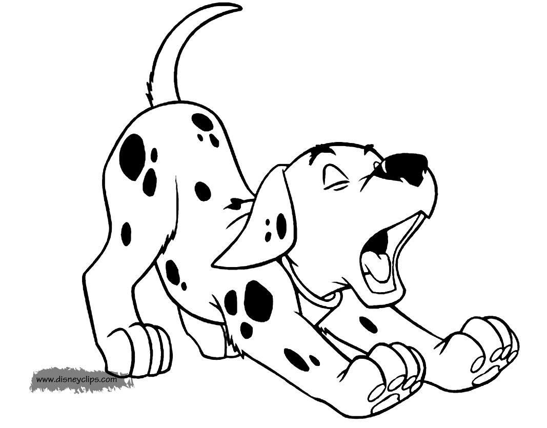 dalmations coloring pages - photo #21