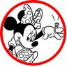 Minnie Mouse coloring page