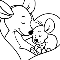 Disney Mother's Day coloring page