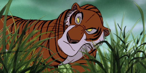 Shere Khan in the grass
