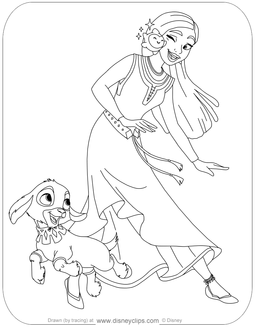 Disney Wish Coloring Pages Disney Wish Coloring Pages