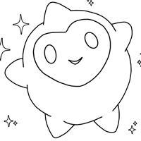 Star coloring page