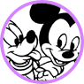 Baby Mickey and Pluto coloring page