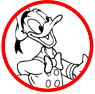 Donald Duck coloring page