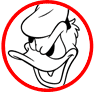 Donald Duck coloring page