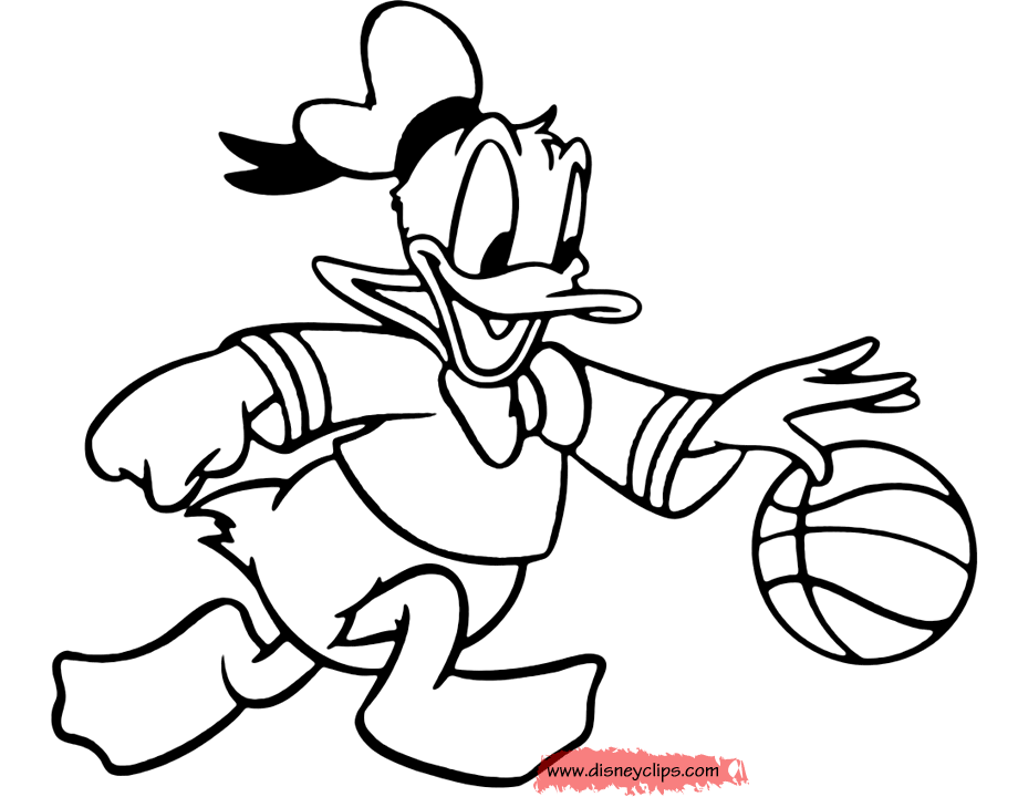 Download Donald Duck Coloring Pages 2 | Disneyclips.com
