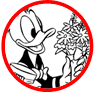 Donald and Daisy Duck coloring page