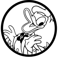 Donald Duck coloring page