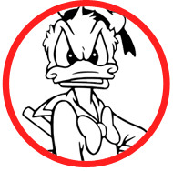 Donald Duck, Chip and Dale coloring page