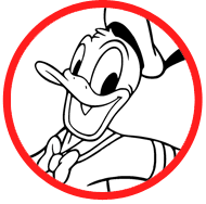 Donald Duck coloring page