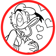 Donald Duck coloring page