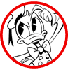 Donald Duck coloring page