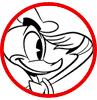 Donald Duck coloring page