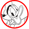 Donald Duck coloring page