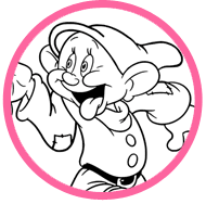 Dopey coloring page