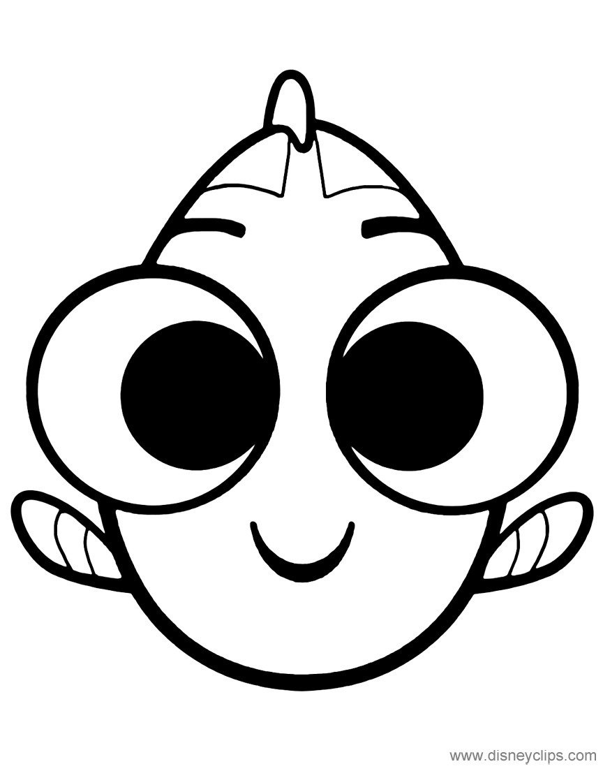 Mickey Mouse Disney Emoji Coloring Pages